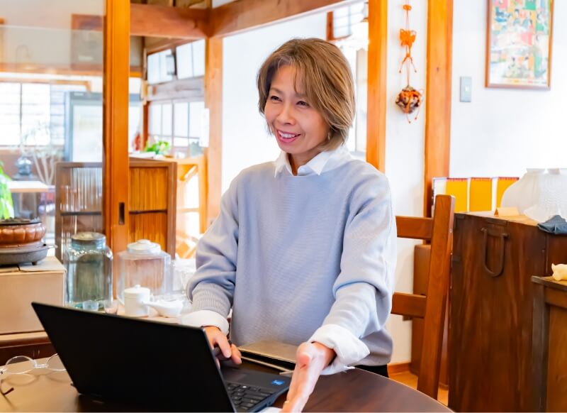 査定の様子
